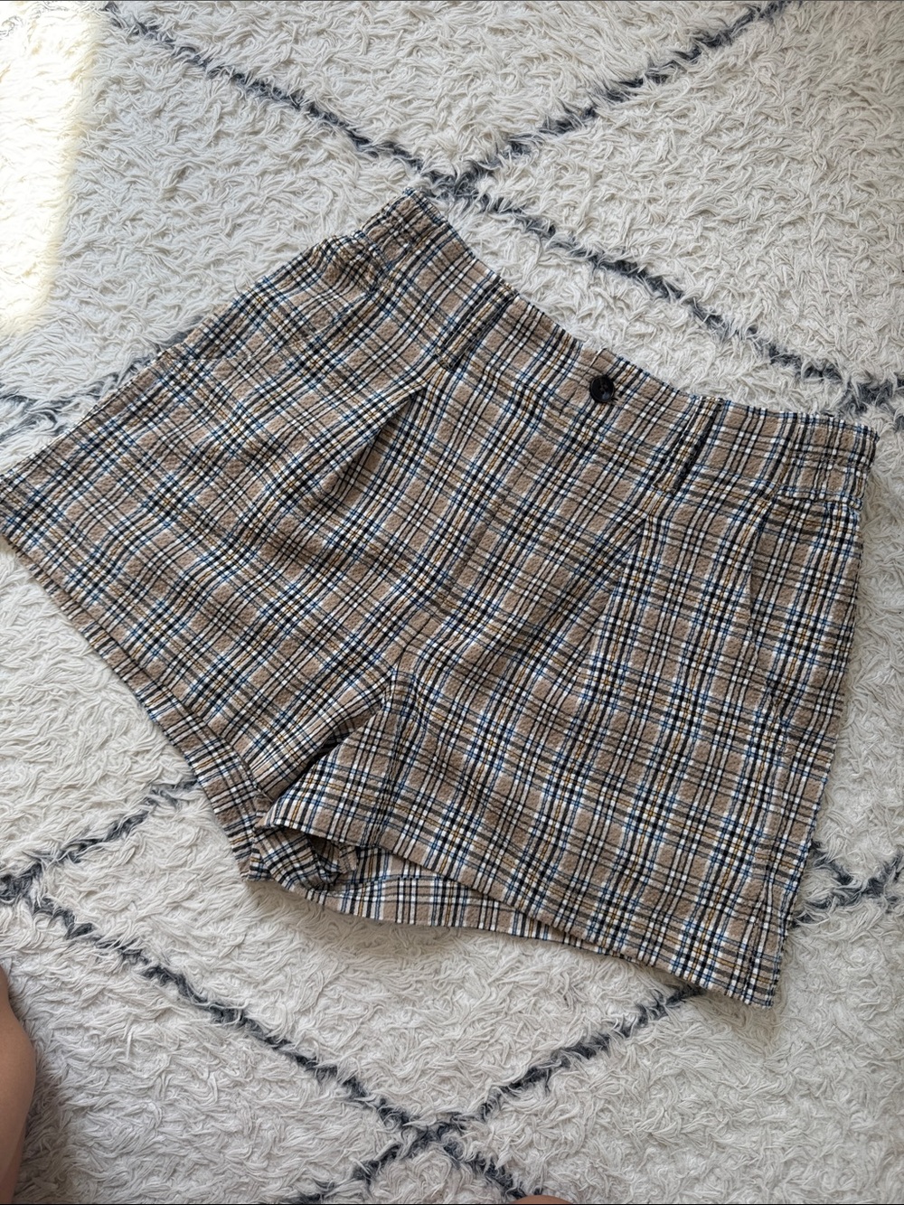 Madewell Plaid High-Waist Women's Shorts